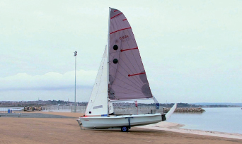 To help with manoeuvring ashore you should use a launching trolley The trolley - photo 12