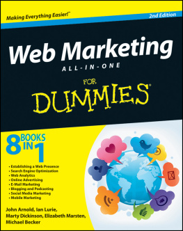 John Arnold - Web Marketing All-In-One for Dummies