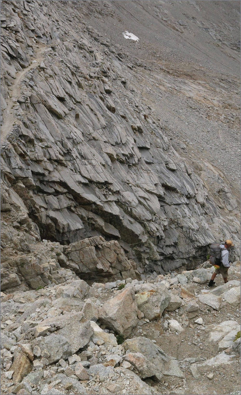 Descending the switchbacks on the south side of Forester Pass CONTENTS LIST OF - photo 3