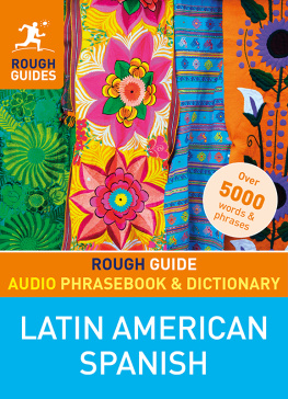 Rough Guides Rough Guide Audio Phrasebook and Dictionary--Latin American Spanish