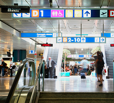 An Italian airport Italy is well connected with major cities across the world - photo 8