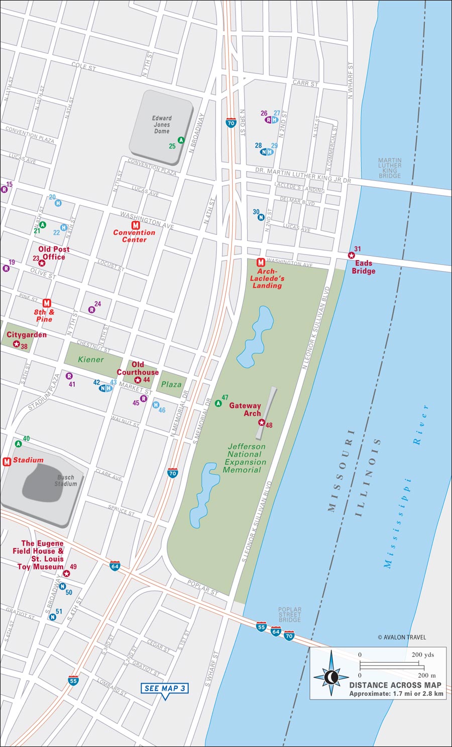 Map 2 Midtown and Central West End map halves follow - photo 6