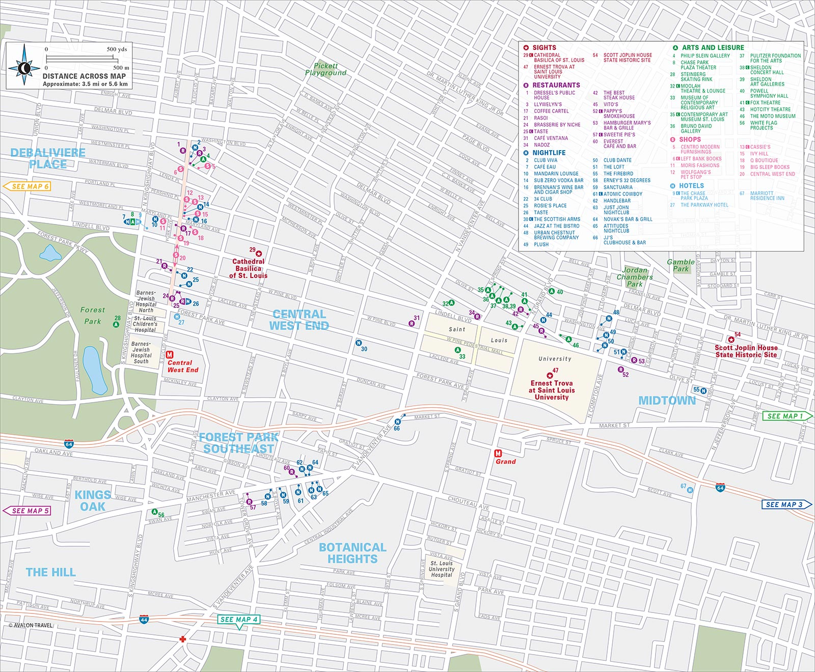 Map 3 Soulard and Lafayette Square map halves follow - photo 7