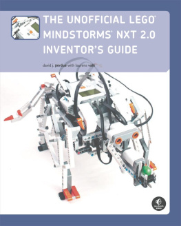 David J. Perdue - Unofficial LEGO MINDSTORMS NXT 2.0 Inventors Guide