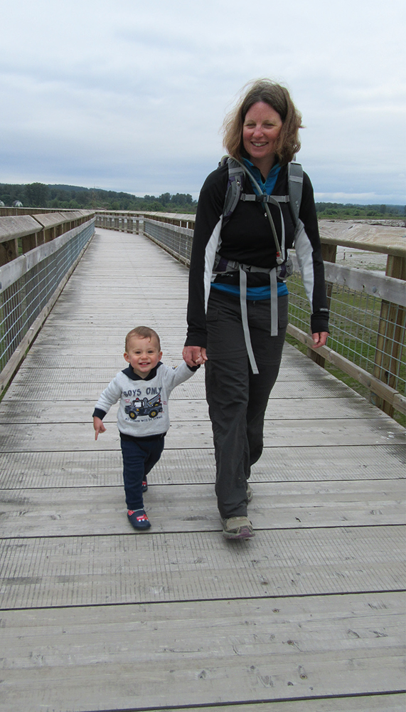 Nisqually National Wildlife Refuges boardwalk is a hit with young hikers - photo 10