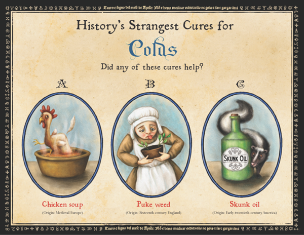 Historys Strangest Cures for Colds Did any of these cures help A Chicken - photo 7