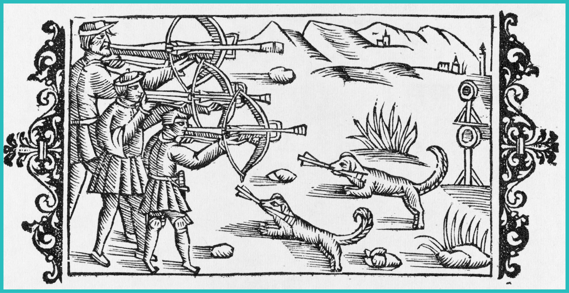 An illustration of crossbow archery from 1555 The crossbow is essentially a - photo 20