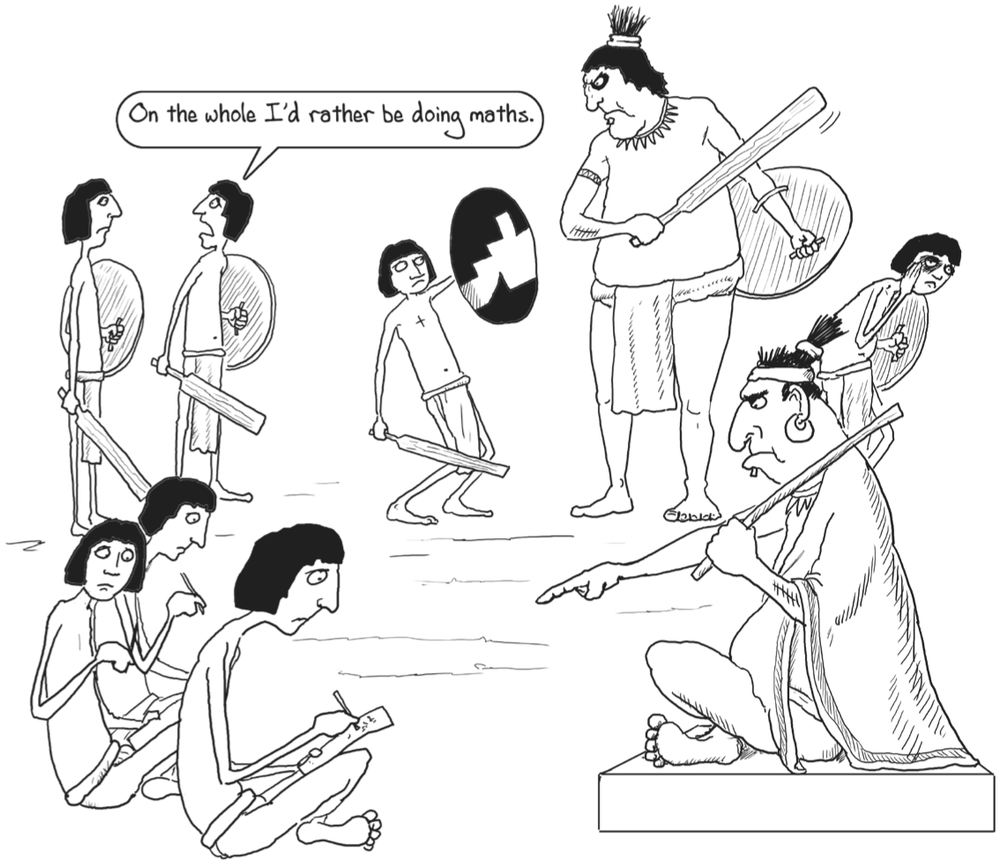 When two Aztecs got married they would tie the man and womans clothing - photo 4