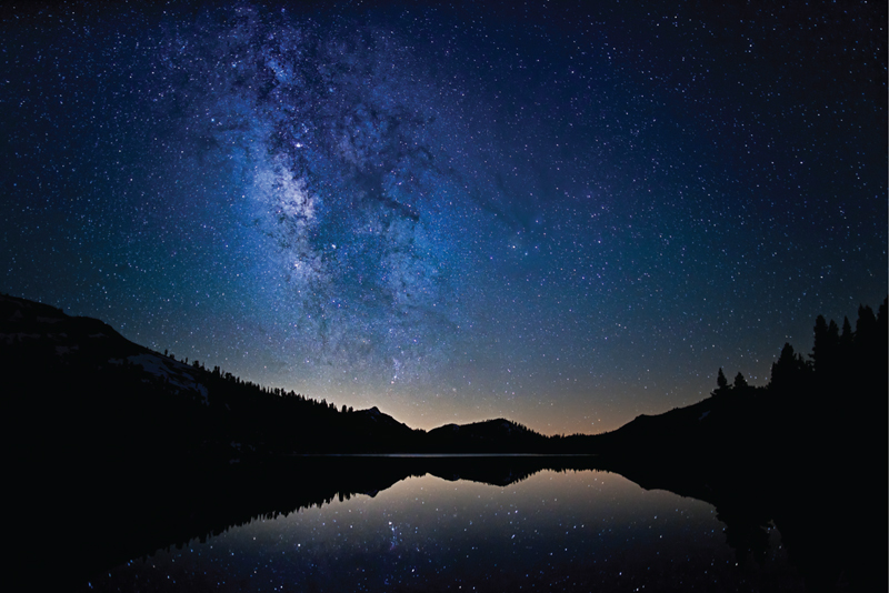 The Milky Way reflected Yosemite National Park California f14 20 seconds - photo 7