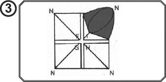 Turn over again and open out lines INHNGNFN as shown Now flatten out as - photo 16