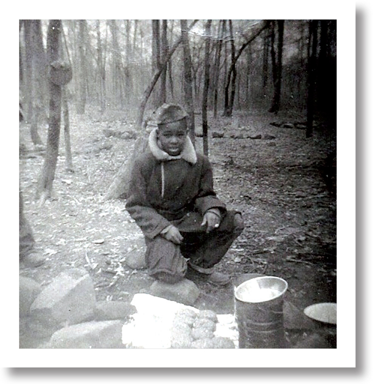 With Boy Scout Troop 318 at Alpine Scout Camp April 1956 The rangers hut - photo 8