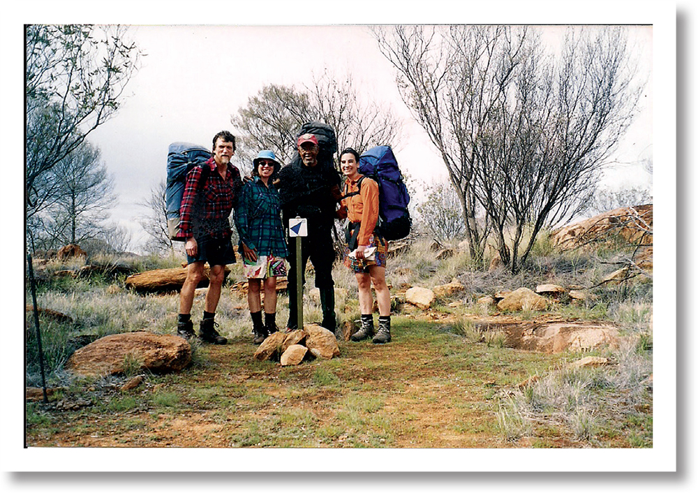 With John Monica and Tani on the Larapinta Trail one hundred kilometers from - photo 16