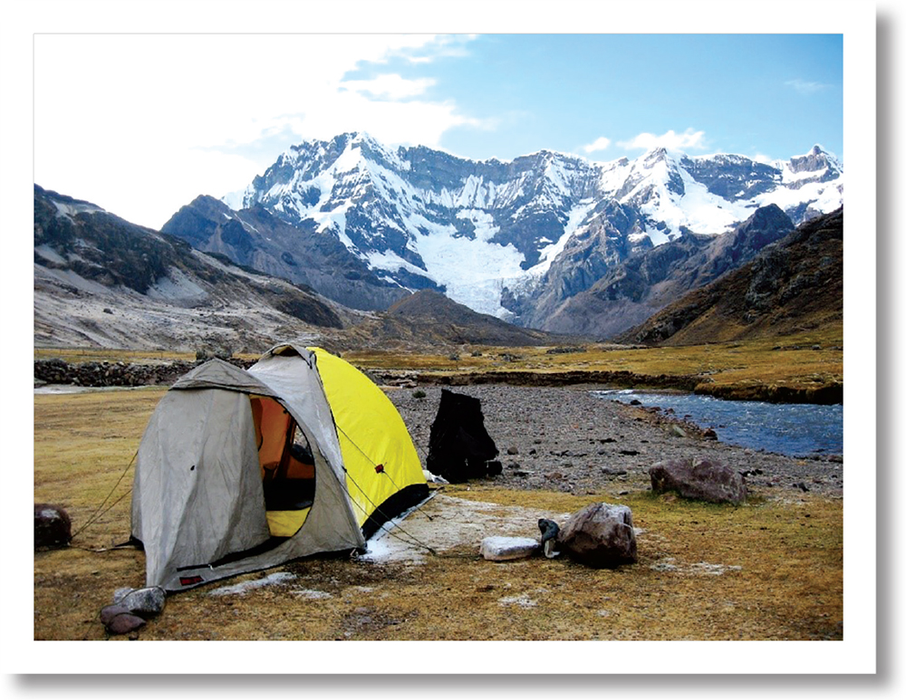 Upis campsite with a view of Mount Ausangate Peruvian Andes WAY OUT THERE Out - photo 18