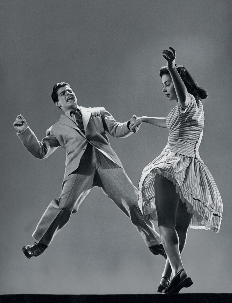 Dancers Kaye Popp and Stanley Catron demonstrating the Lindy Hop as featured - photo 3