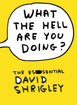 David Shrigley - What the Hell Are You Doing?: The Essential David Shrigley