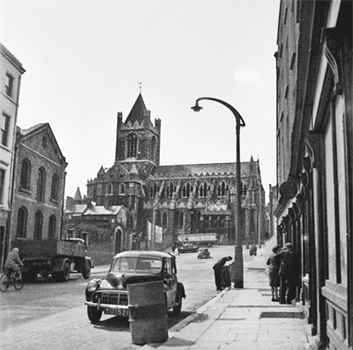 Winetavern Street and Christ Church Cathedral in the late 1950s Courtesy of - photo 2