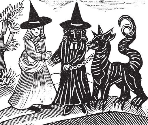 The Devil presents a witch with a familiar In 1582 came the infamous trial of - photo 12