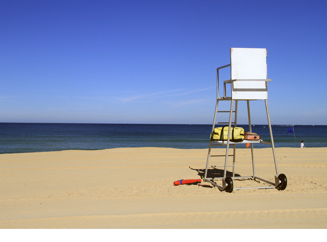 Lifeguards watch over surfers and warn them of any danger in the water If a - photo 16