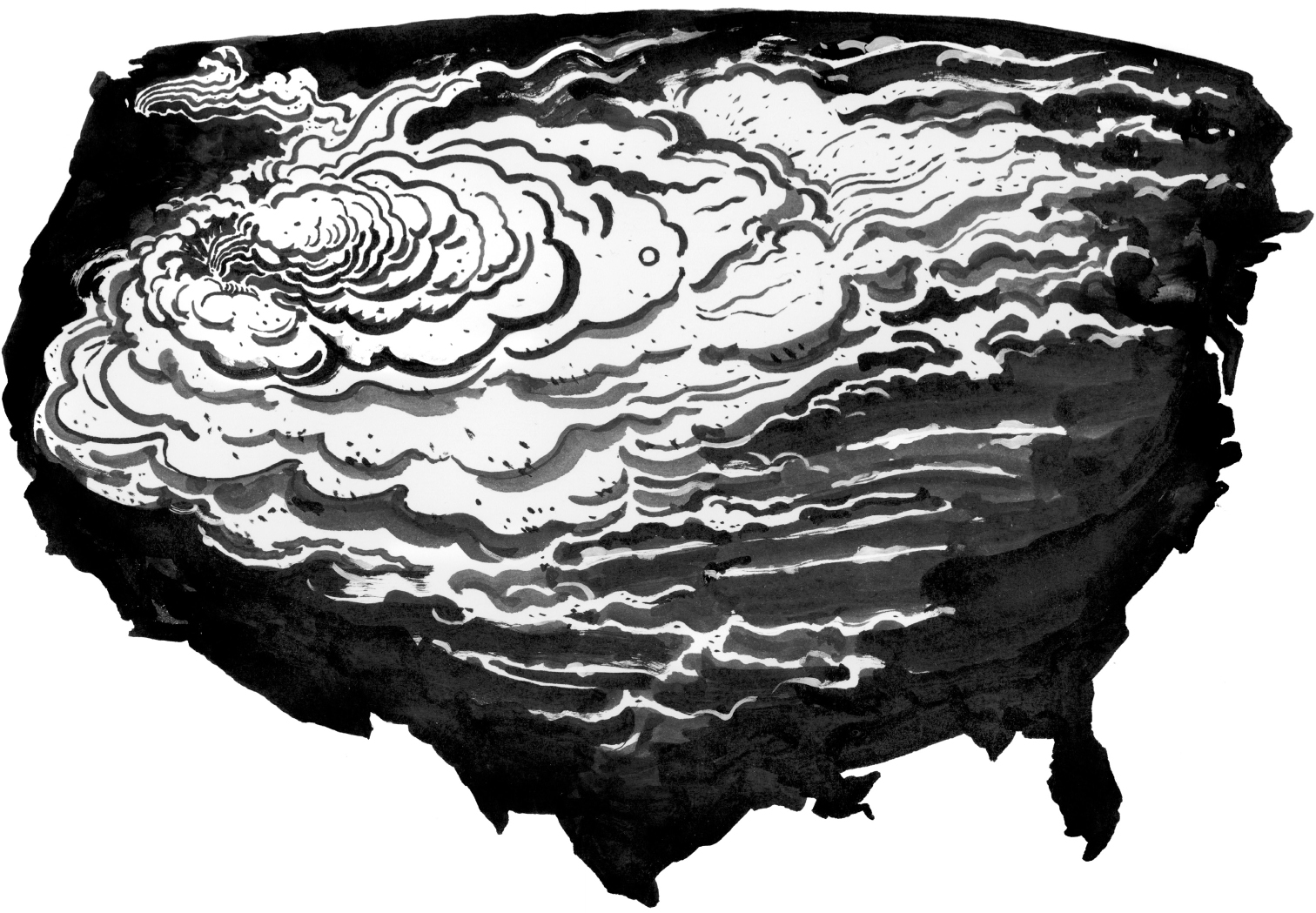 Many times larger than the 1980 eruption of Mount St Helens depicted in the - photo 10