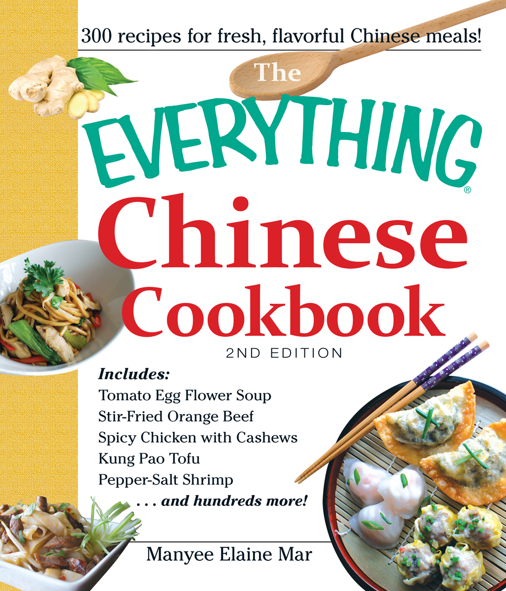 THE CHINESE COOKBOOK 2ND EDITION Manyee Elaine Mar Avon Massachuse - photo 1