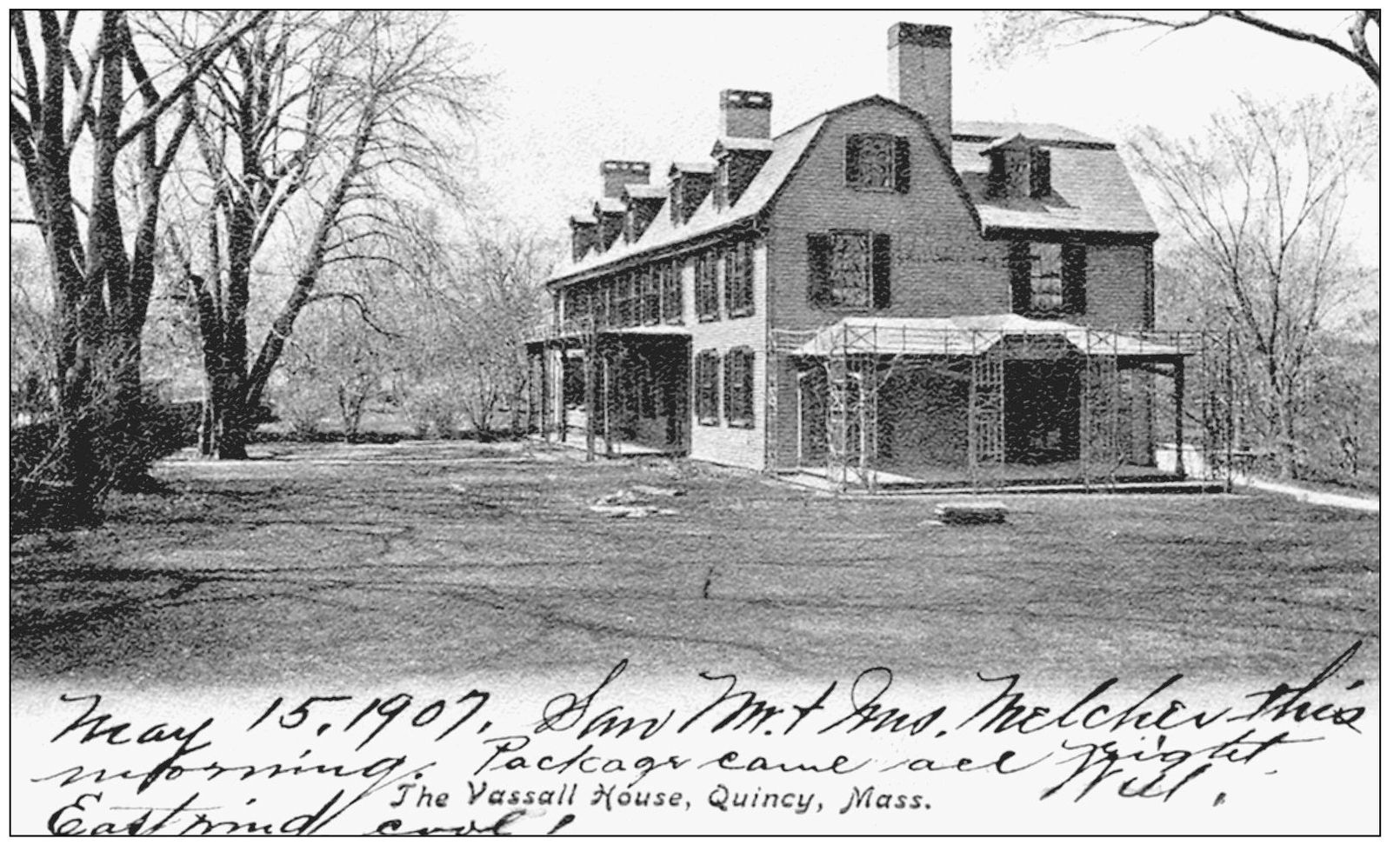 Maj Leonard Vassall built the original portion of this mansion in 1731 In - photo 12