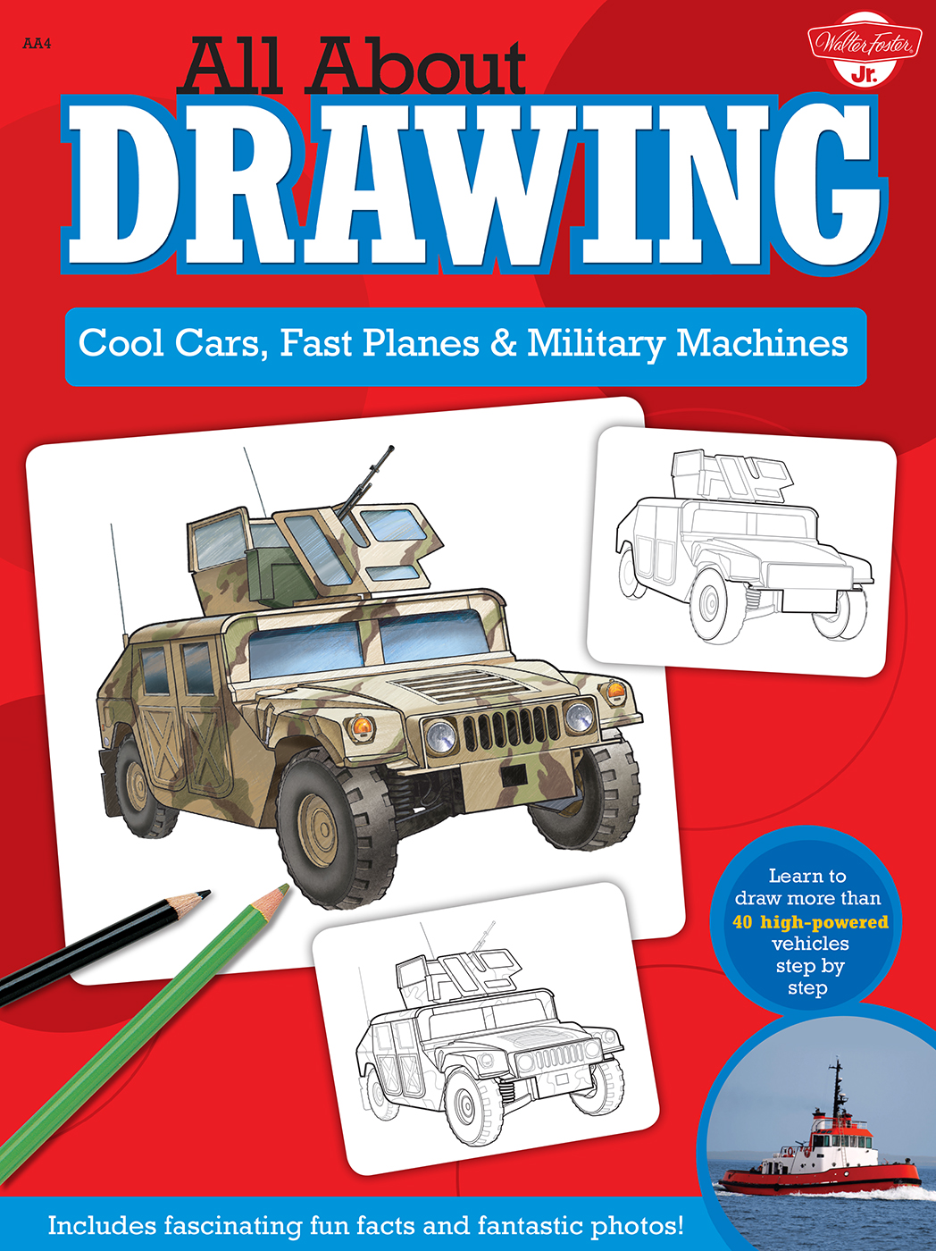 All About DRAWING Cool Cars Fast Planes Military Machines Illustrated - photo 1