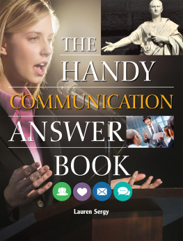 Lauren Sergy - The Handy Communication Answer Book