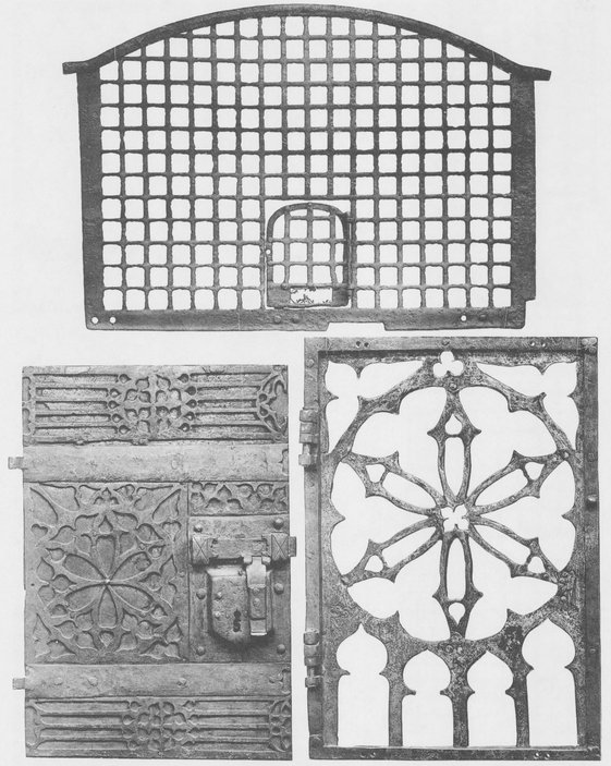 ABOVE Grille from a religious community in vreux Cut-out sheet iron - photo 11