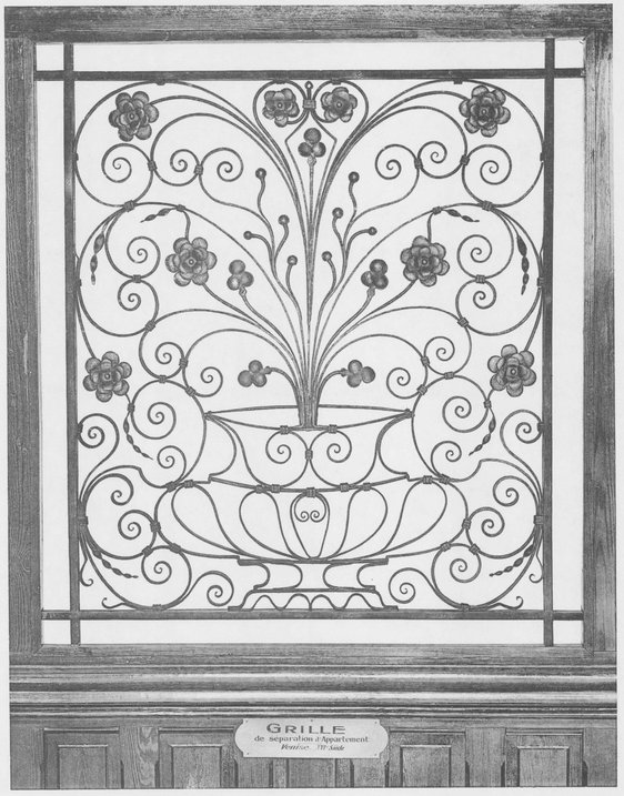 Interior partition screen It is composed of flowering vine scrolls issuing - photo 15