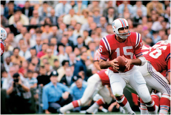 Veteran quarterback Babe Parilli helped bring credibility to the young Patriots - photo 6