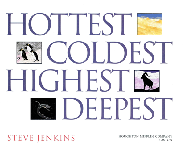 HOTTEST COLDEST HIGHEST DEEPEST STEVE JENKINS HOUGHTON MIFFLIN COMPANY BOSTON - photo 1