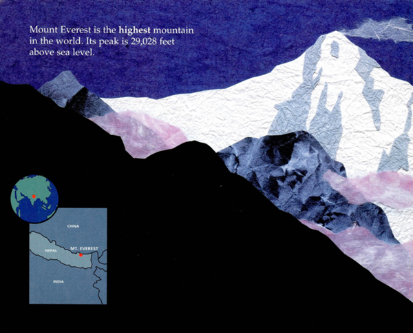 Mount Everest is the highest mountain in the world Its peak is 29028 feet - photo 10