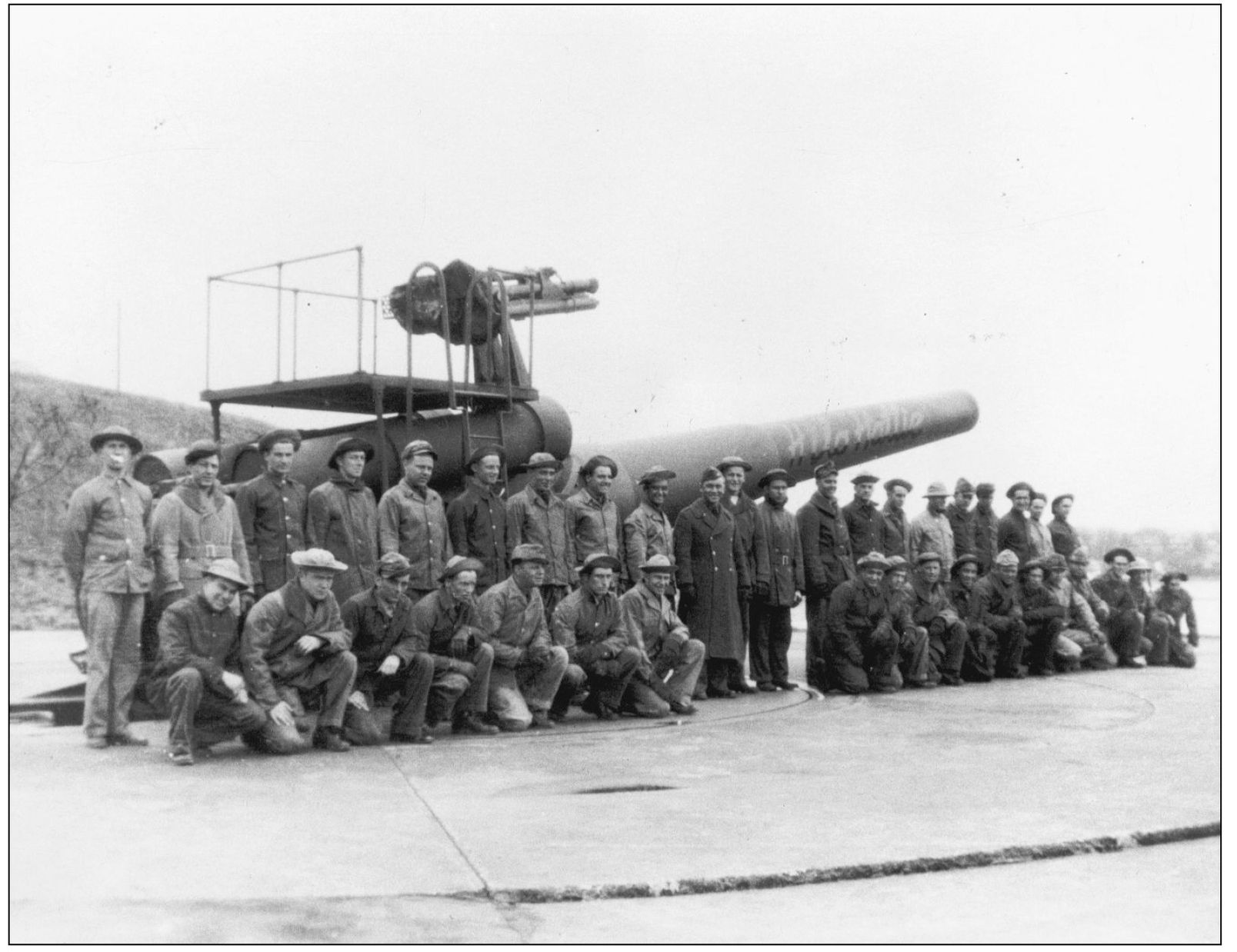 This is one of the last formations of Battery C 241st Coast Artillery Regiment - photo 6