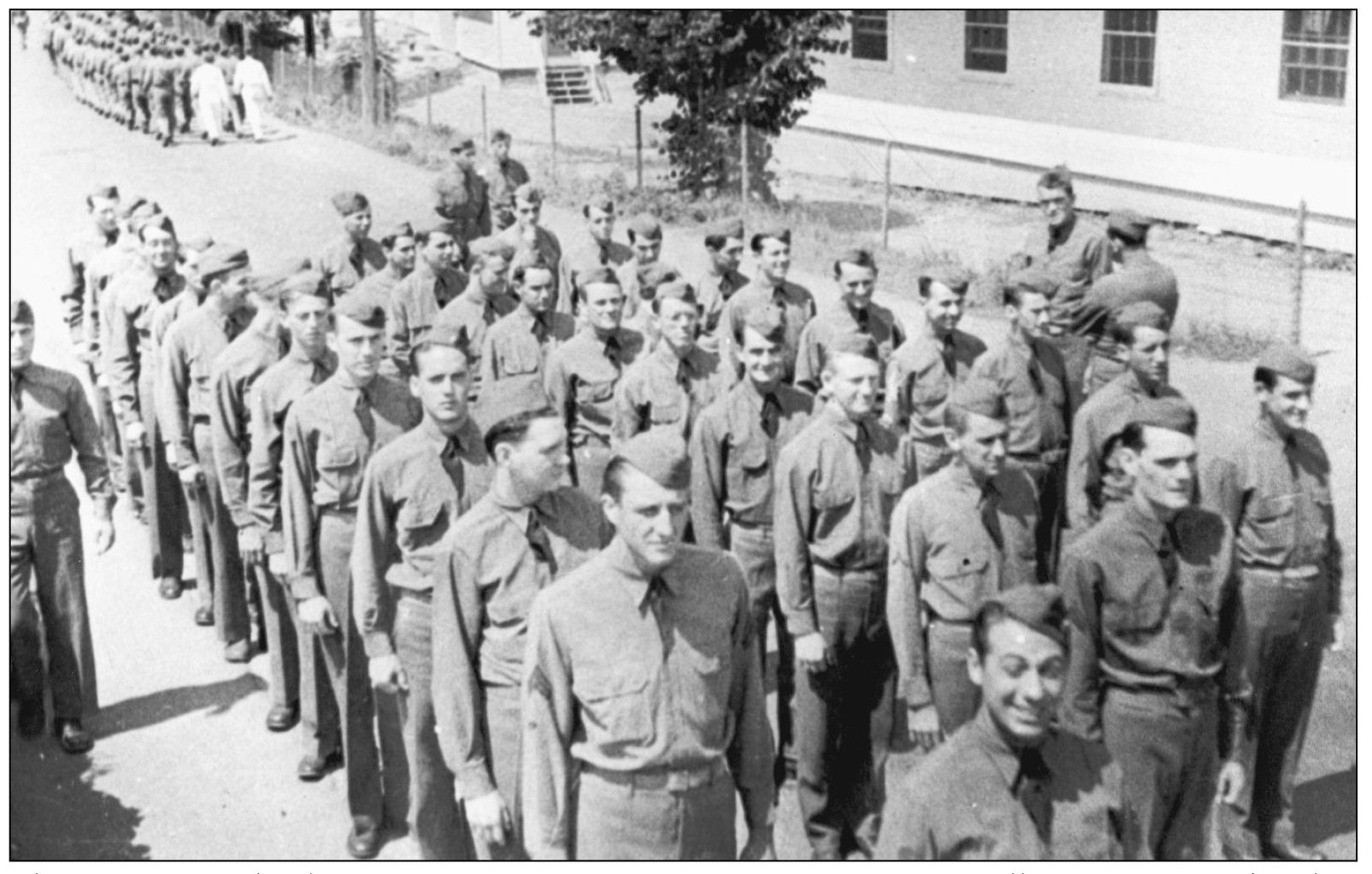 This is one of the last formations of Battery C 241st Coast Artillery Regiment - photo 7