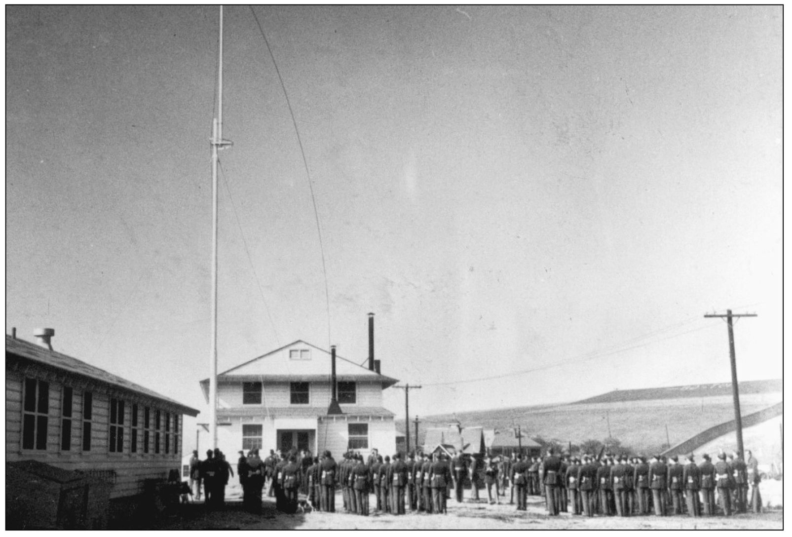 When the new barracks were completed at Fort Dawes a grand martial ceremony - photo 10