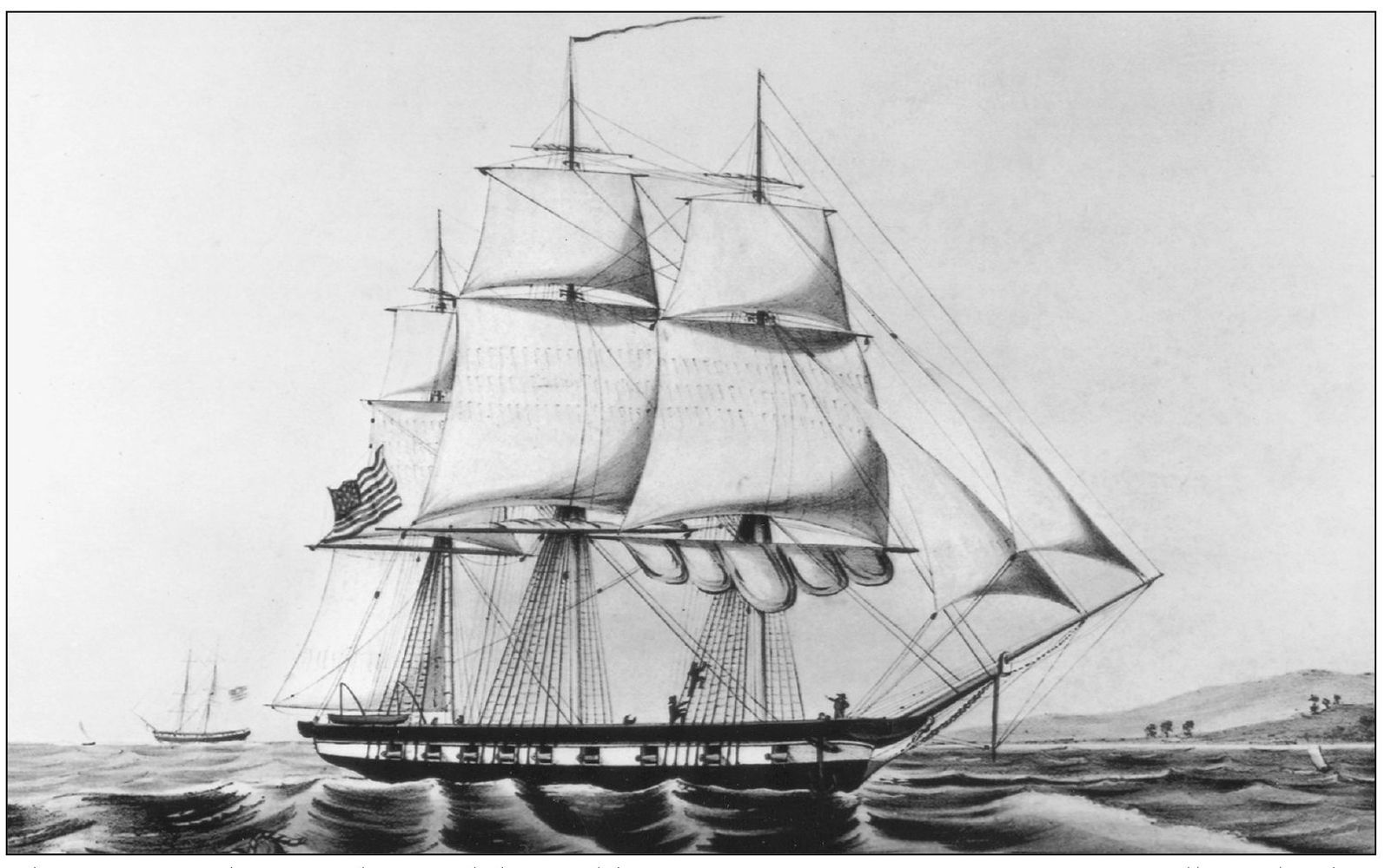 The first navy ship to sail around the world USS Vincennes went on to serve as - photo 5