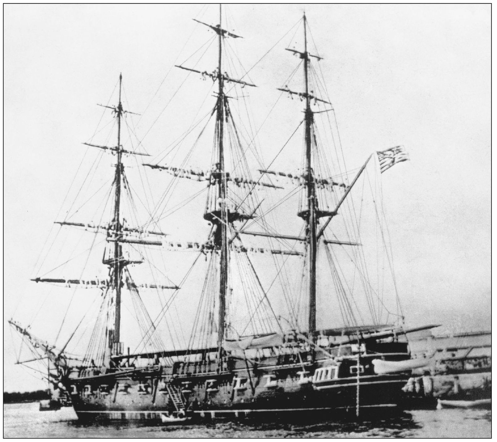 On January 26 1856 the US Navy sloop of war Decatur fired at a band of - photo 6