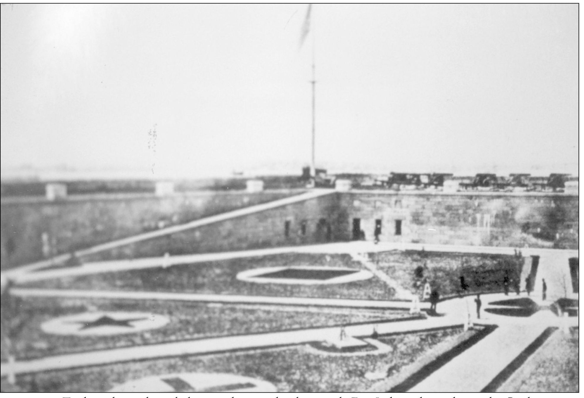 To date this is the only known photograph taken inside Fort Independence - photo 6