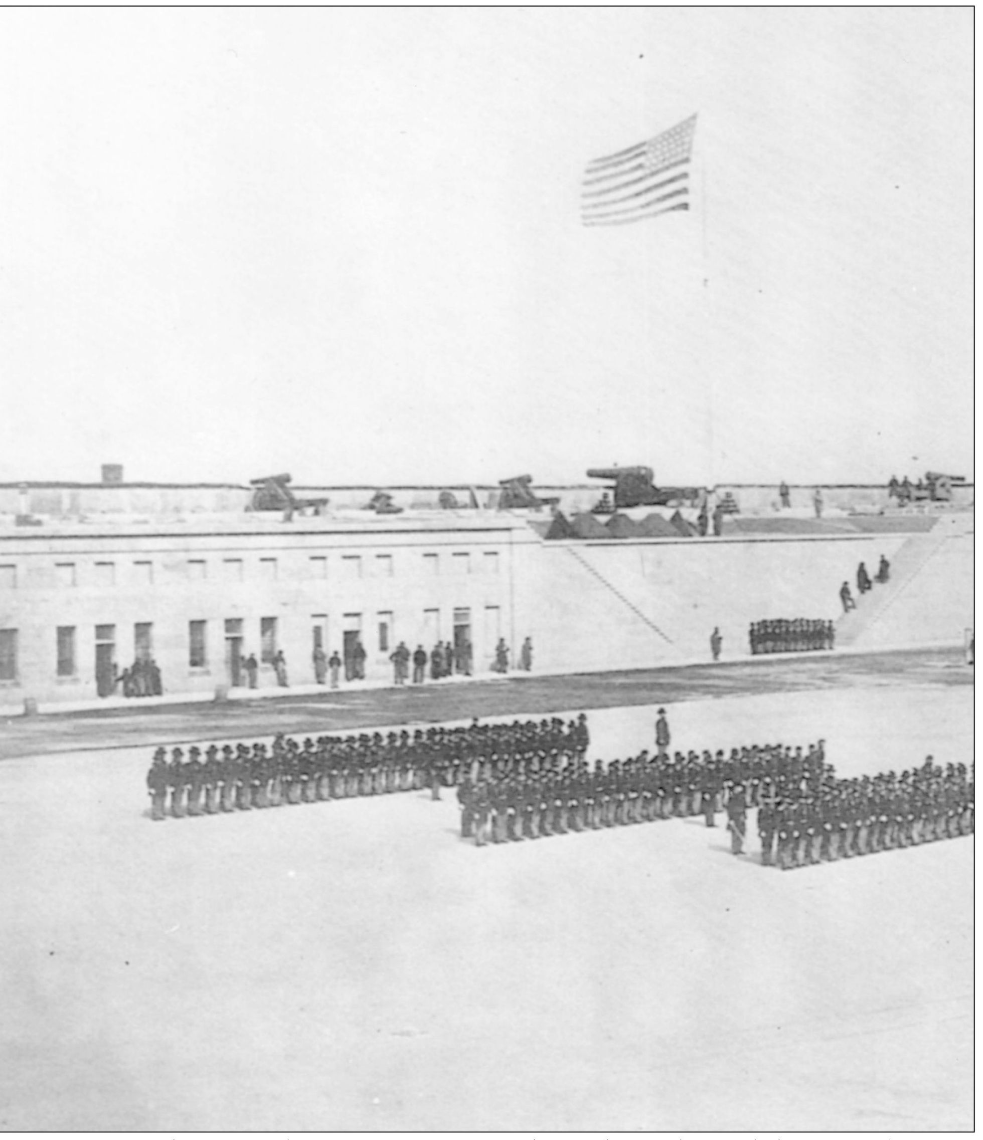 One of the finest Civil War views of Fort Warren this March 1864 photograph - photo 15