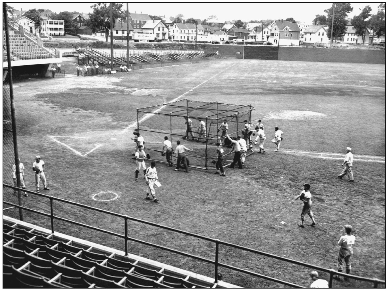 This is how McCoy Stadium looked in the late 1940s when it served as the home - photo 4