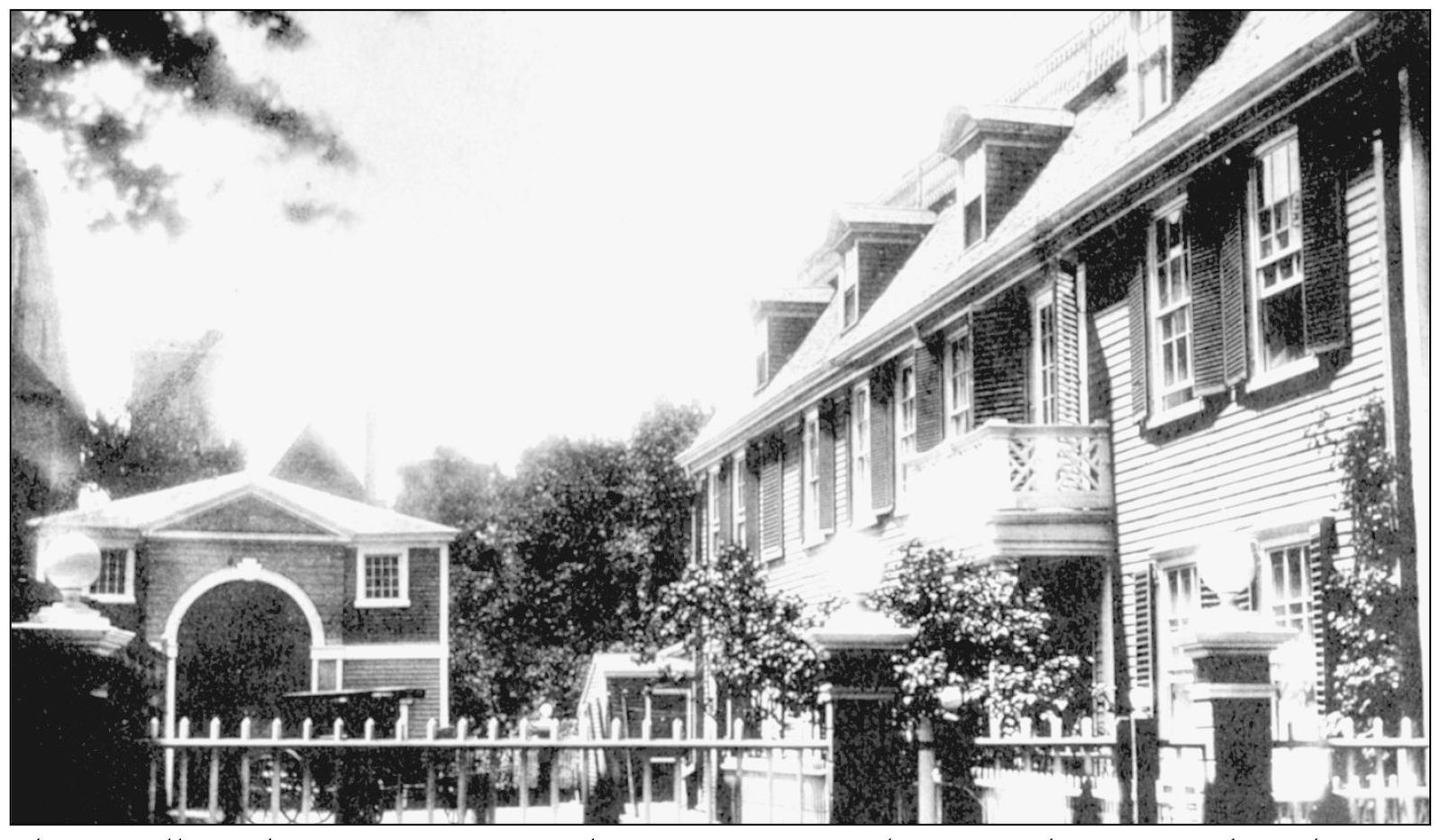 The Vassall-Gardner House once stood on Summer Street between Chauncey and - photo 3