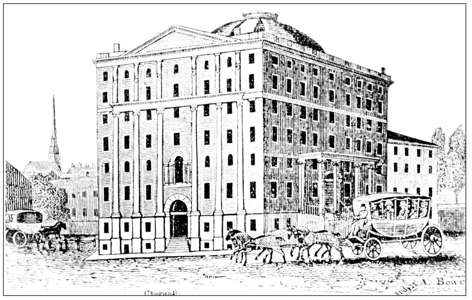 Upon its completion in 1808 the Boston Exchange Coffee House was probably the - photo 6
