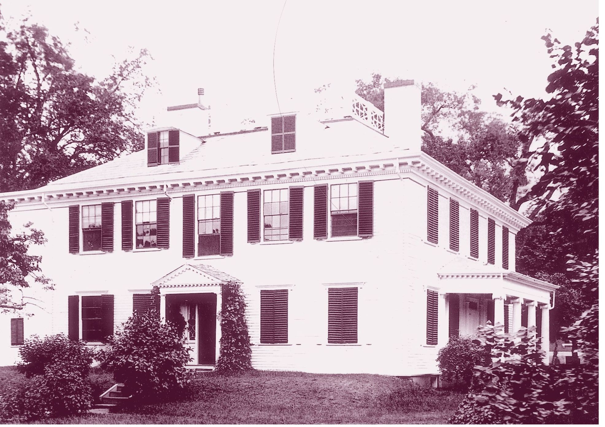 T he Loring-Greenough House seen from the garden side has a garden pathway - photo 4