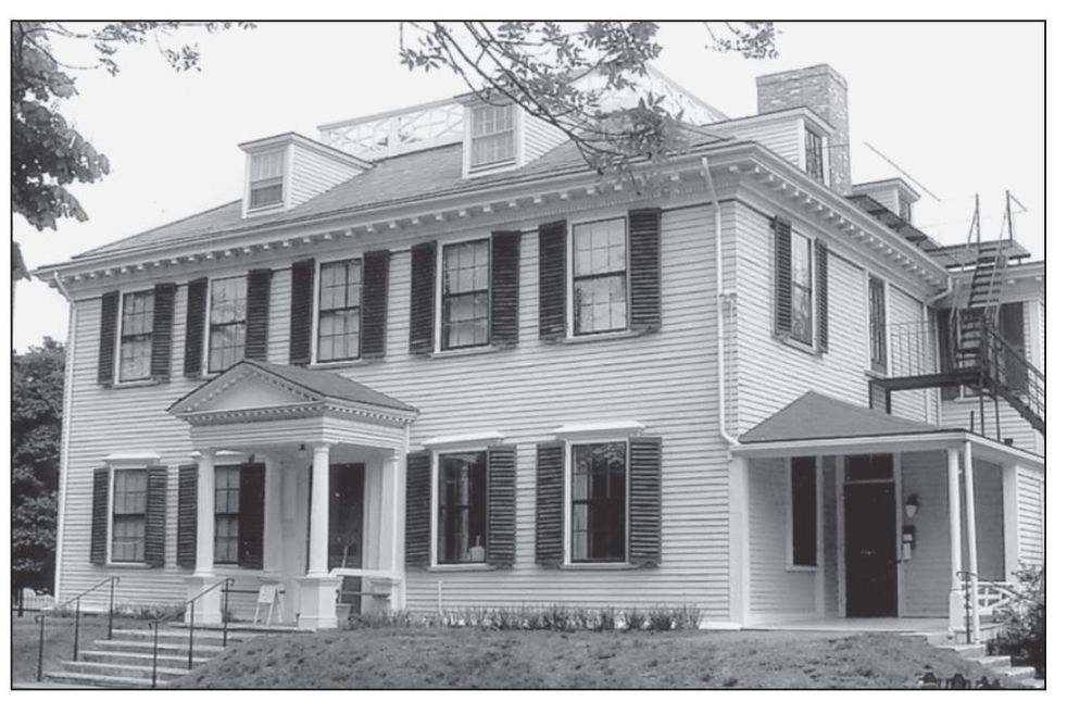 T he Loring-Greenough House seen from the garden side has a garden pathway - photo 5