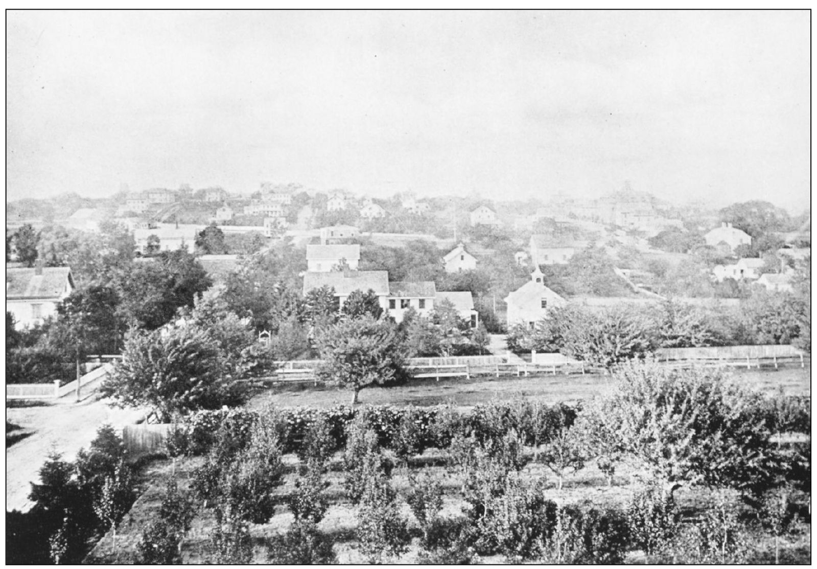 Winter Hill seen from Central and Hudson Streets was dotted with small farms - photo 4