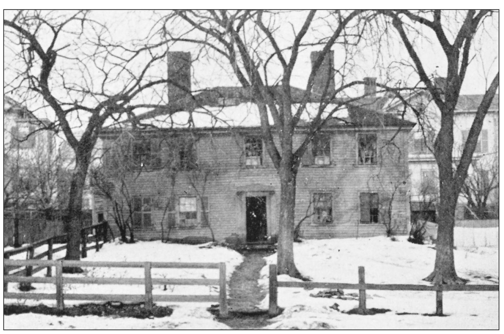 The Stearns House was a mid-eighteenth-century house that was built on Broadway - photo 8