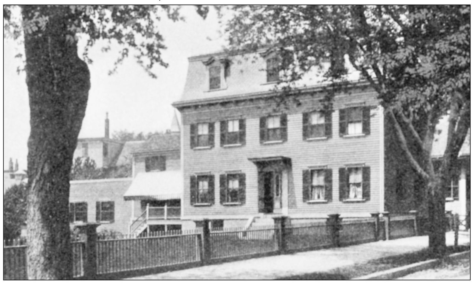 The Adams House stood on Winter Hill on the old Winter Hill Road present-day - photo 12