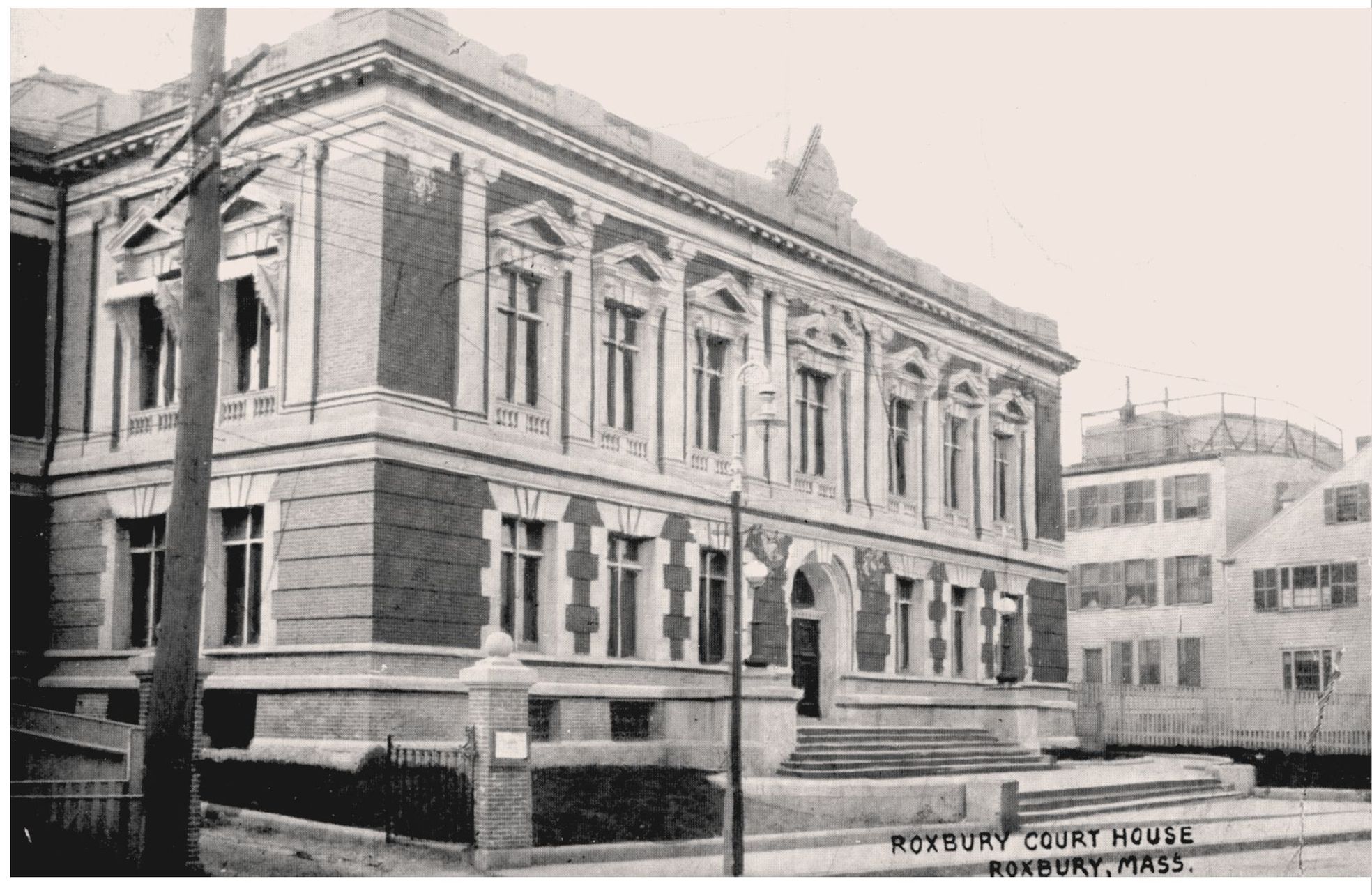 The Roxbury Municipal Building was built at the corner of Dudley Street and - photo 11