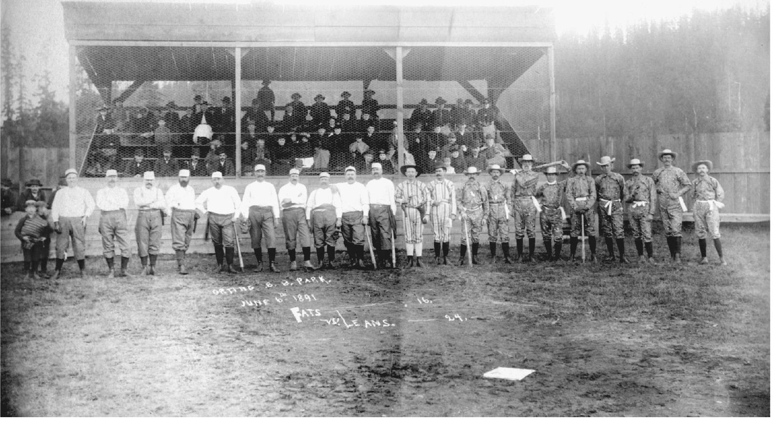 The earliest documented photograph of a baseball game is shown here as the - photo 3