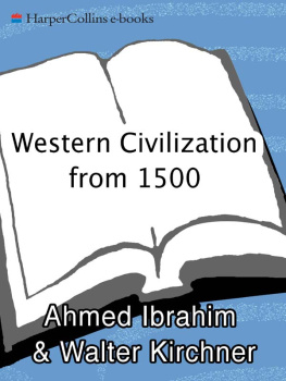 Ahmed Ibrahim - Western Civilization from 1500